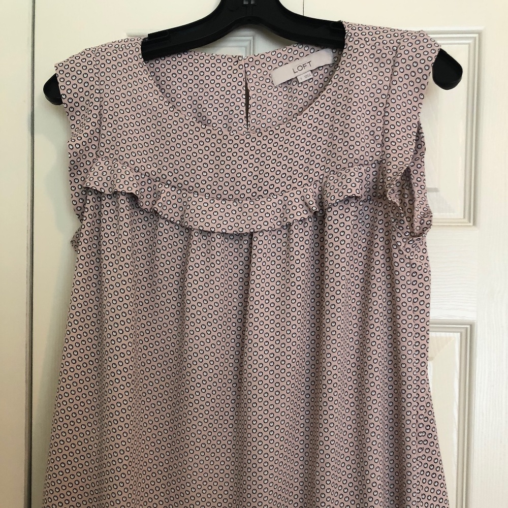 Ann Taylor Loft Summer Top Size S
